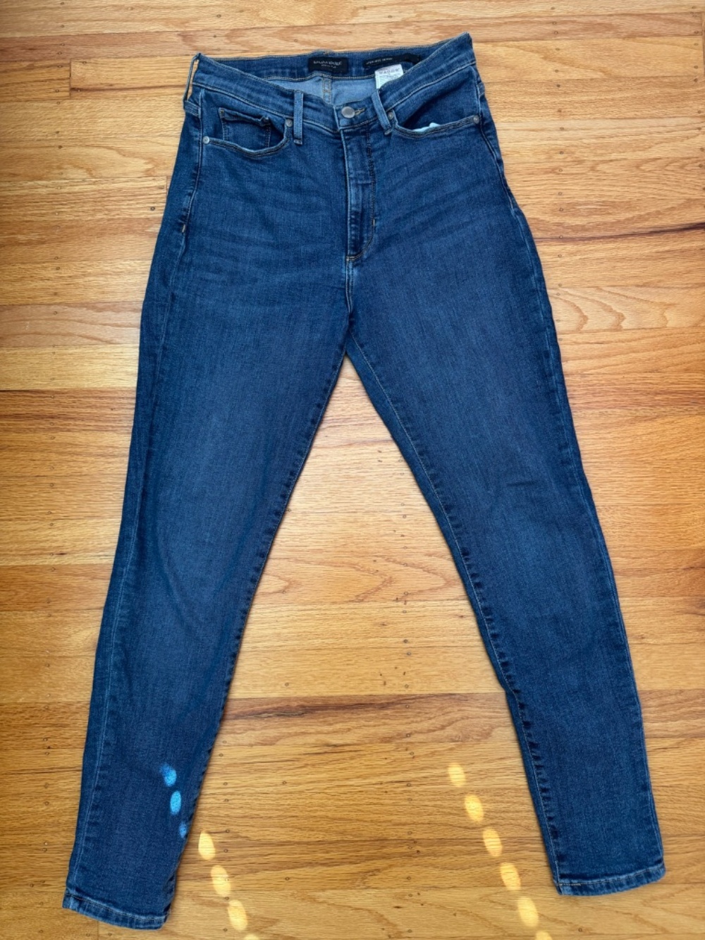 Banana Republic High-Rise Skinny Jeans Premium Denim Size 27